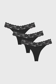 3PACK Tangice ONLY CHLOE Lace