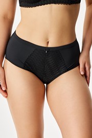 Klasične hlačke Comfort z visokim pasom