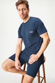 Kratka bombažna pižama FILA Jersey