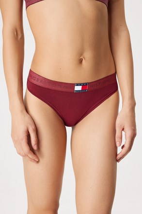 Bombažne tangice Tommy Hilfiger Heritage Shine