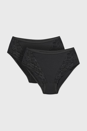 2PACK Klasične hlačke Bella z visokim pasom