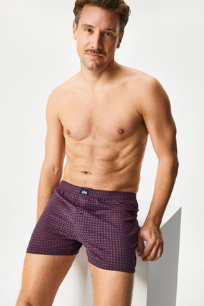 Ohlapne boksarice MEN-A Tartan