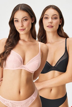 2PACK Podložen modrček Lincoln Plunge