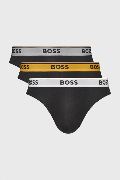 3PACK Bombažne spodnjice BOSS Power