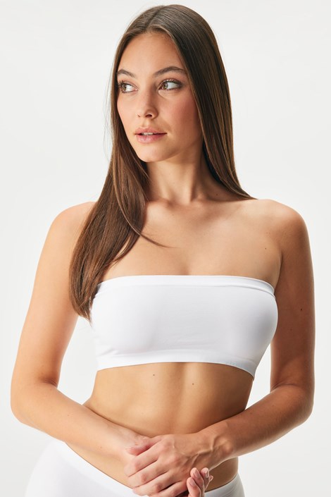 Brezšiven modrček Bandeau