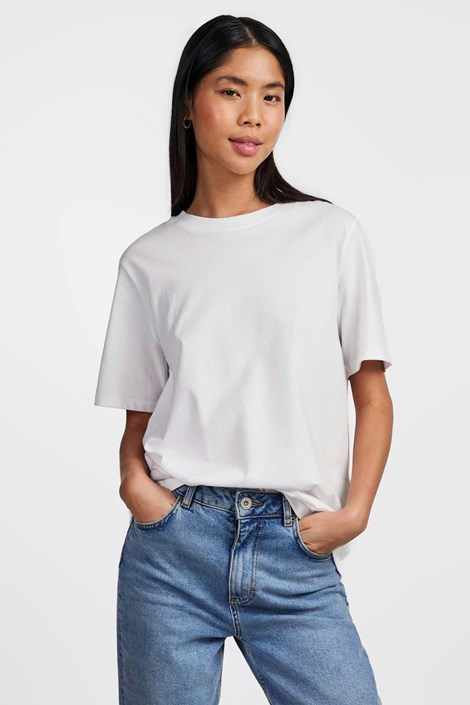 Bombažna majica Pieces Ria