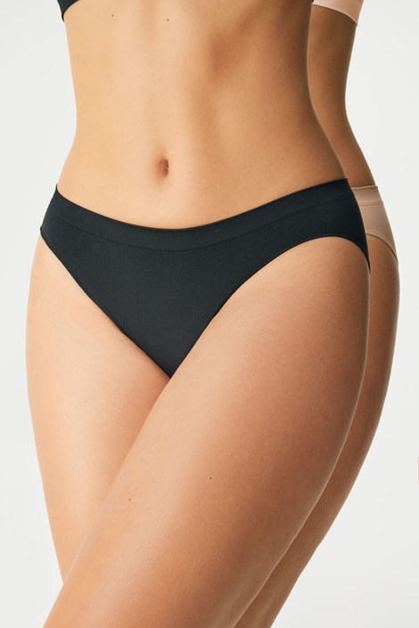 2 PACK klasične brezšivne hlačke Maui Flexi