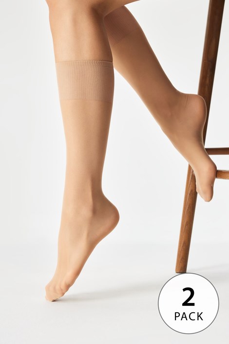 2PACK Najlonske dokolenke Marea 15 DEN