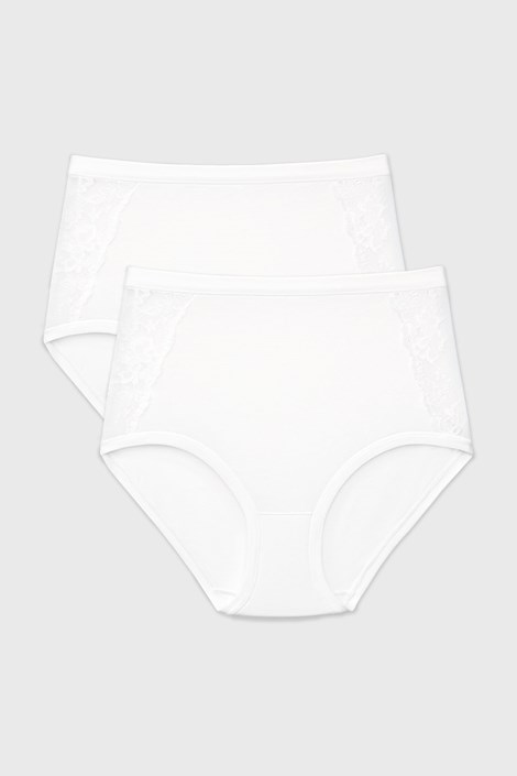 2 PACK klasične višje hlačke Elisa