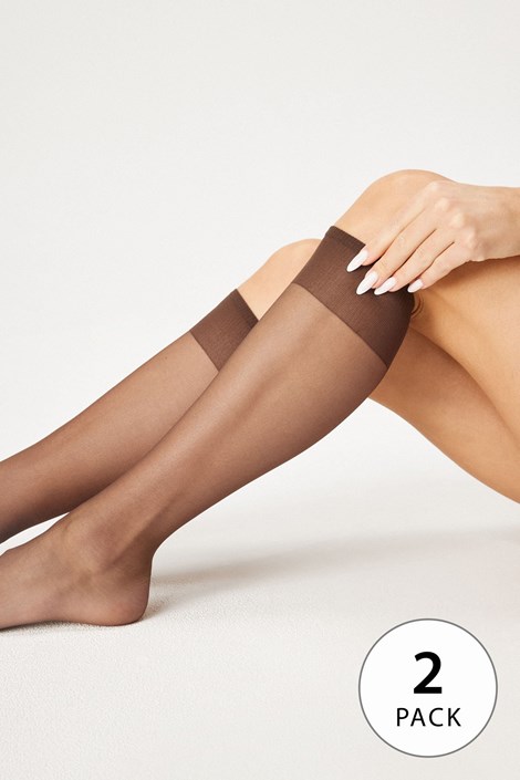 2PACK Najlonske dokolenke Marea 15 DEN