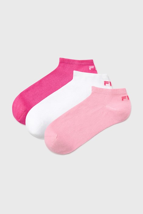 3PACK Bombažne nogavice do gležnjev FILA Invisible