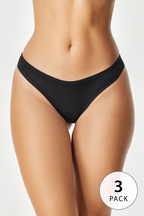 3PACK bombažnih brazilk Ester