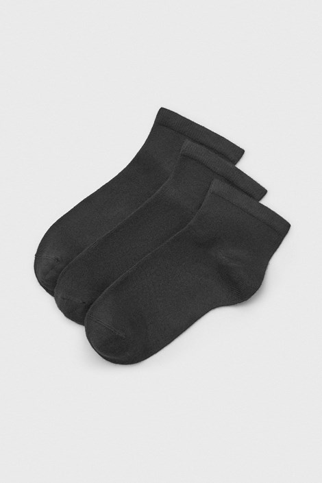 3PACK Moške bambusove nogavice do gležnjev MEN-A Adams