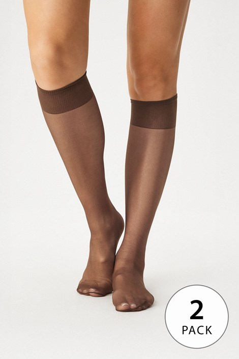 2PACK Najlonske dokolenke Marea 20 DEN
