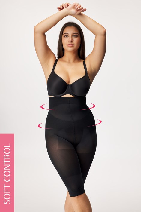 Hlačke za oblikovanje postave PLUS SIZE Smoothwear s hlačnico