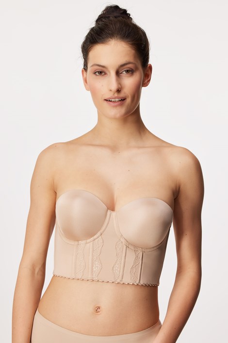 Modrček Elissa Strapless Seamless Bra