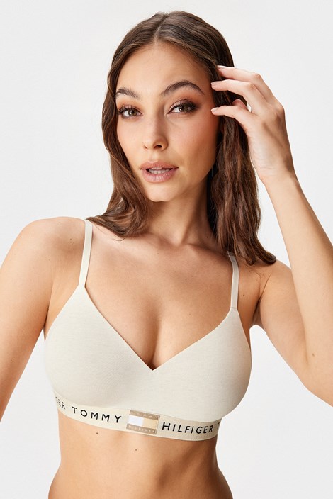 Podložen modrček Tommy Hilfiger Heritage I Bralette, brez kosti