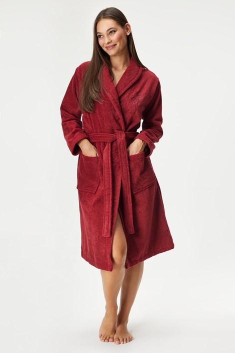 Dolg kopalni plašč Poppy iz frotirja