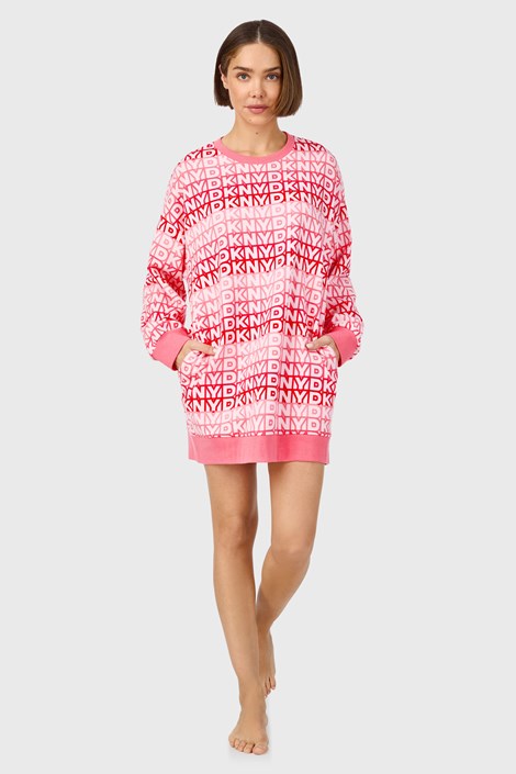 Jopica obleka DKNY French Terry