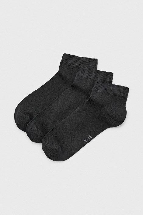 3PACK Bambusove nogavice Ekos do gležnjev