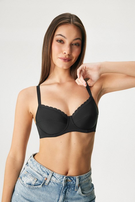 Nepodložen modrček Bellinda Microfibre Support