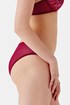 Hlačke Gossard Glossies Lace Bordeaux 13003_BOR_04