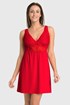 Spalna srajca Gloria 2801Red_kos_01