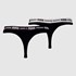 2 PACK ženske črne hlačke Puma String 2P90785403_kal_07