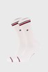 2 PACK bele visoke nogavice Tommy Hilfiger Iconic 2p10001096wht_pon_01