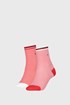 2 PACK ženske nogavice Tommy Hilfiger Honeycomb Red 2p10002396_001_01