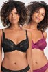 2 PACK nepodložen modrček Angie I 2pk_D01033LA01_01