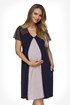Nosečniška spalna srajca Lily Blue 3119Mama_kos_01