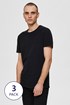 3 PACK majic Selected Homme New Pima 3p16076191_tri_02
