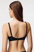 Modrček Gossard Glossies Black nepodložen 6271GlossBlack_12