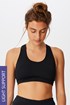 Črn športen modrček Workout Crop 669034_01_pod_02