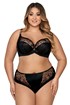 Nepodložen modrček Black Flower AV1834_02