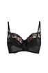 Nepodložen modrček Black Flower AV1834_04