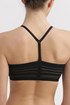 Modrček DKNY T-back, črni DK4087_06