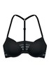 Modrček DKNY T-back, črni DK4087_07