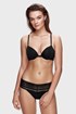 Modrček DKNY T-back, črni DK4087_12