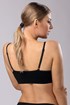 Športni modrček DKNY, črni DK4507_Q91_04