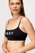 Športni modrček DKNY, črni DK4507_Q91_08
