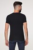 Črna bombažna majica PLUS SIZE ET1100NM_tri_06