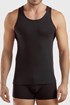 Črna bombažna spodnja majica PLUS SIZE ET1102NM_tri_01
