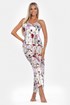 Dolgi satenasti komplet Flowers beli Flowers005I_kom_03