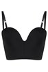 Modrček Wonderbra Ultimate Backless Push-Up, črn WB0008KZ_001_06