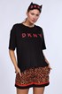 Komplet pižame in spalne maske DKNY Brown Animal YI2522415209_pyz_01