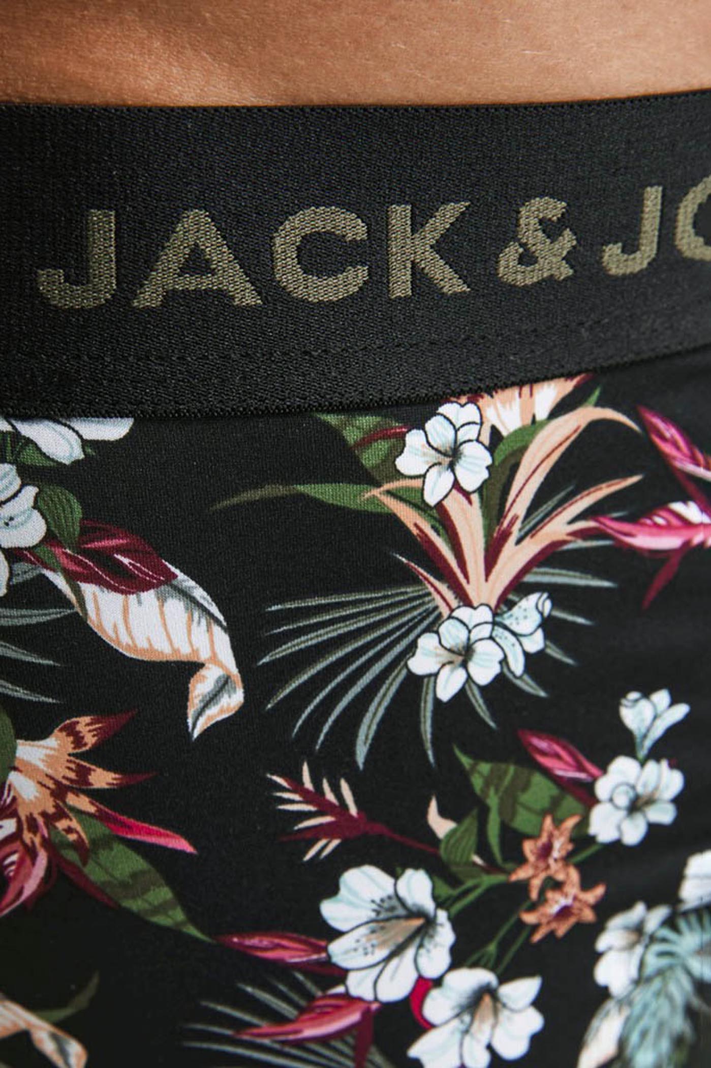 3PACK Boksarice JACK AND JONES Flowers