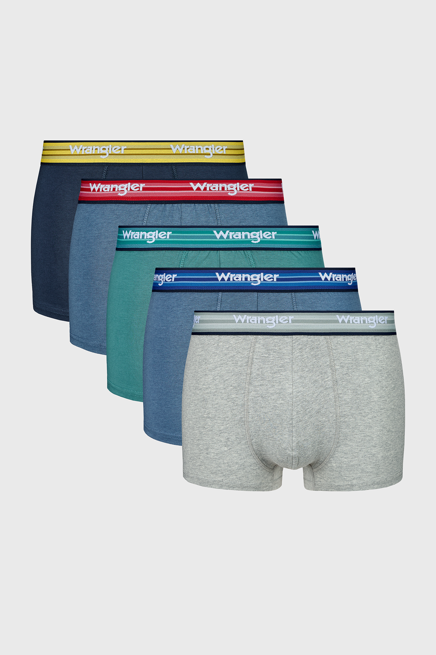 5PACK Bombažne Boksarice Wrangler Barden