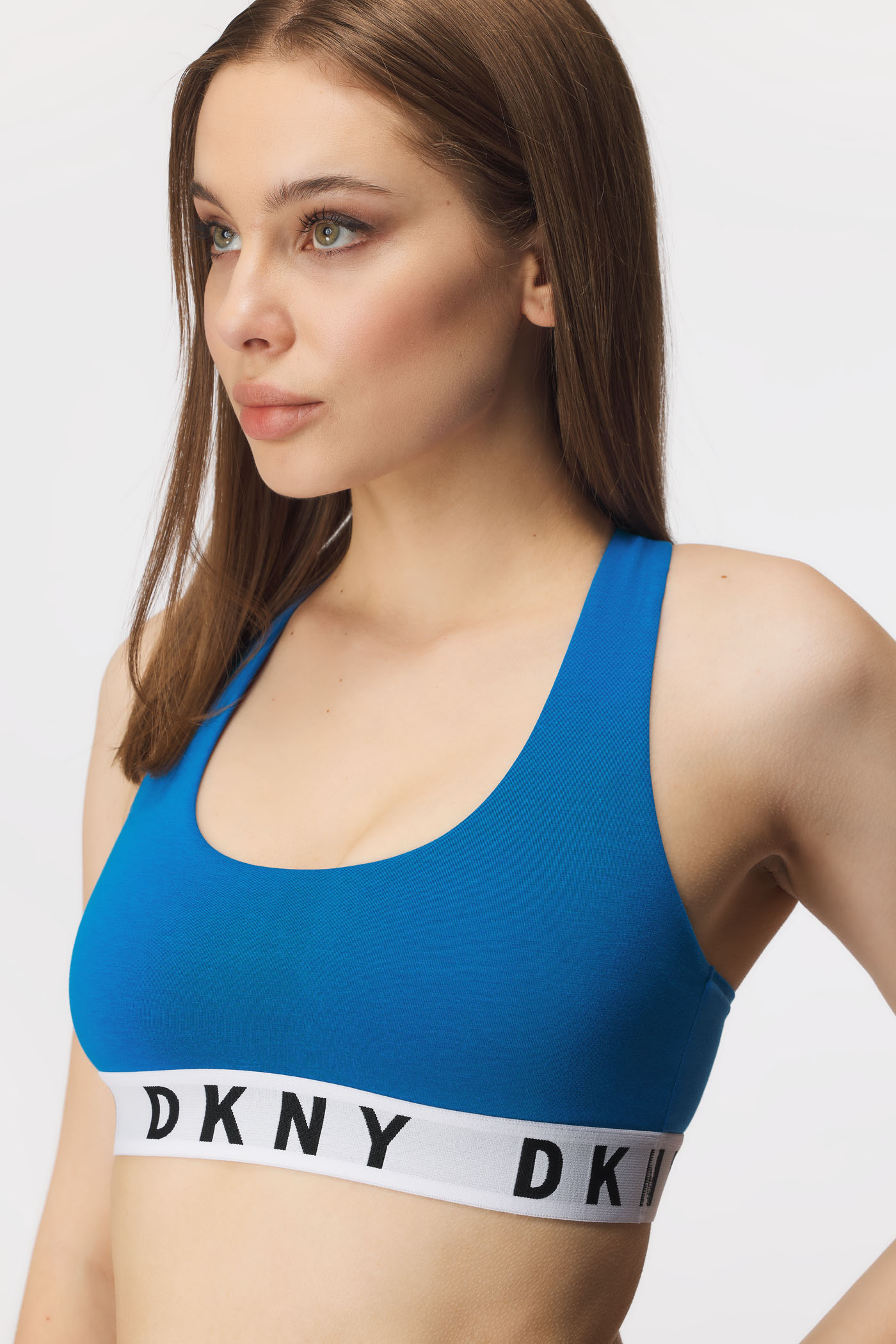 Modrček DKNY Cozy Bralette